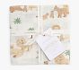 Lion Organic Muslin Bib, Burp &amp; Swaddle Set
