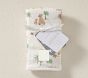 Lion Organic Muslin Bib, Burp &amp; Swaddle Set