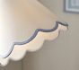 Scallop Floor Lamp With Tray (60")