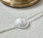 Scallop Floor Lamp With Tray (60")