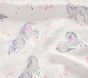 Unicorn Bows Organic Muslin Swaddle Set