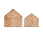 House Shaped Shelves, Set of 2 (16"-21")