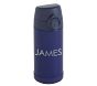 Navy Trim Solid Mackenzie Water Bottle