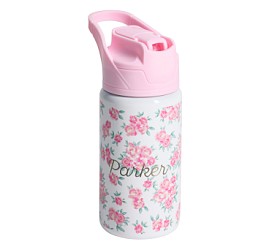 Mackenzie LoveShackFancy Antoinette Water Bottle | Pottery Barn Kids
