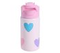 Pastel Chenille Hearts Mackenzie Water Bottle
