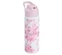 LoveShackFancy Pink Damask Floral Mackenzie Water Bottle