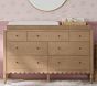 Palmer Scalloped Changing Table Organizer