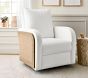Rattan Swivel Glider Recliner