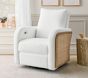 Rattan Swivel Glider Recliner