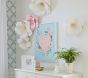 Jumbo Crepe White Paper Flowers Set of 2 (16"-20")