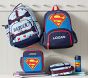 DC SUPERMAN Glow-in-the-Dark Mackenzie Backpack &amp; Lunch Bundle, Set of 3