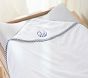 Gingham Baby Hooded Towel &amp; Washcloths Set