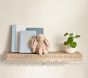 Marlowe Scallop Wood Beaded Shelf (25" - 37")