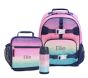 Rainbow Ombre Sparkle Glitter Mackenzie Backpack &amp; Lunch Bundle, Set Of 3