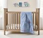 Embroidered Space Baby Quilt