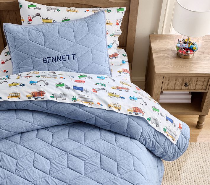 Jersey Kids' Comforter Set | Pottery Barn Kids
