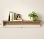 No Nails Seadrift Wood Shelf (36")