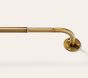 Room Darkening Single Curtain Rod (.75")
