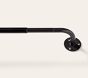 Room Darkening Single Curtain Rod (.75")