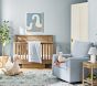 Kendall Side Table with Charging Station &amp; Nightlight (16")