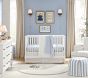 Chris Loves Julia Celestial Unicorn Organic Crib Fitted Sheet