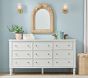 Rattan Bow Mirror (24"x 32")