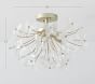 Monique Lhuillier Crystal Butterfly Flush Mount (16")