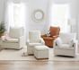 Paxton Leather Swivel Glider Recliner