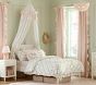 Blush Pleated Ruffle Blackout Curtain