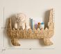 Alligator Shaped Shelf (28")