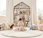 Machine Washable Faux Fur Nursery 5' Round Rug