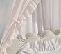 Swiss Dot Ruffle Canopy