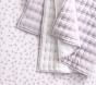 Watercolour Butterfly Organic Crib Fitted Sheet