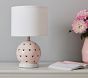 Ceramic Heart Cutout 3-Way Table Lamp (16")