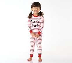 Love Bug Organic Cotton Kid Pajama Set