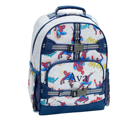 boys mini backpack marvel Spider-man 11" Black Red Web Slinging This Marvel Avengers Boys 11 inch Mini Backpack features one spacious main compartment with zipper closures Marvel Spider-Man Kids Small Mini