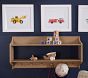 Seadrift Wood Shelf With Pegs (17" x 36")