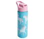 Aqua Unicorn Parade Mackenzie Water Bottle