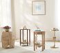 Rattan Elephant Side Table (22")