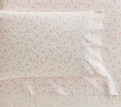 LoveShackFancy Prairie Floral Organic Cotton Sheet Set