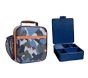 Mackenzie Blue Grey Camo Glow-in-the-Dark Lunch &amp; Bento Bundle, Set of 2