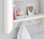 Penny Tiered Shelf with Hooks (28" x 24")