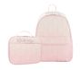 Colby Puffer Ombre Bows Backpack Bundle, Set of 2