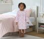 LoveShackFancy Floral Heart Flannel Kid Nightgown 