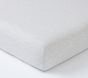 Heathered Jersey Crib Fitted Sheet