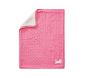 Sheep Sherpa-Backed Cable Knit Baby Blanket