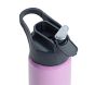 Rainbow Ombre Glitter Mackenzie Water Bottle