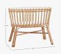Rattan Bassinet & Pad Set