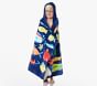 Funny Fish Kid Beach Hooded Towel UPF 50+