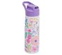 Lavender Floral Blooms Mackenzie Water Bottle